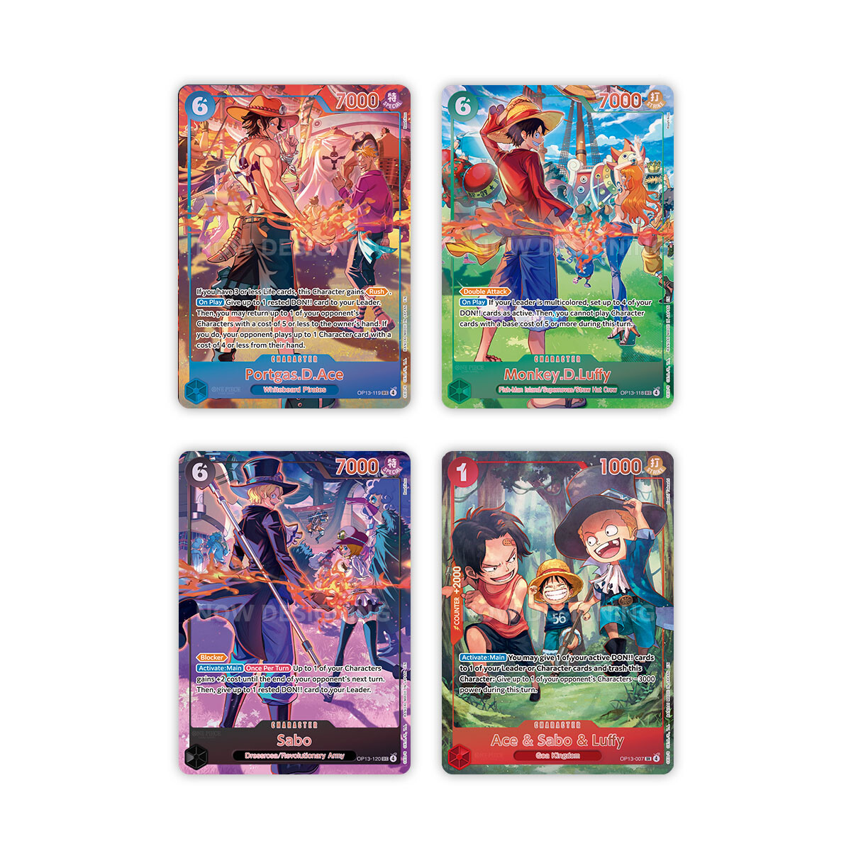 One Piece Card Game 3rd English Anniversary Set