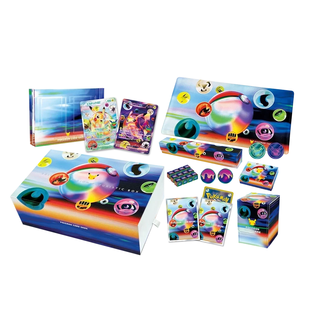 Pokémon Japans 30th Celebration Futuristic Box