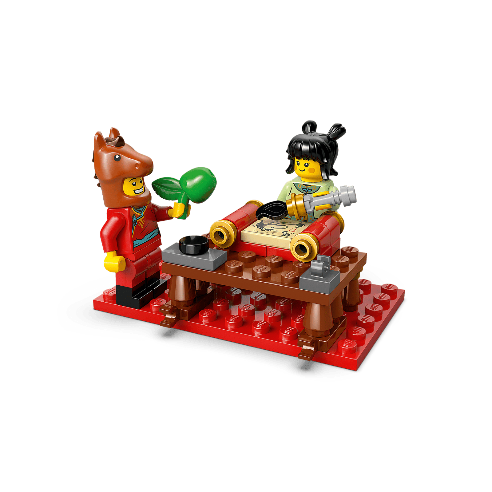 80119 LEGO Display met Galopperende Paarden - Afbeelding 5