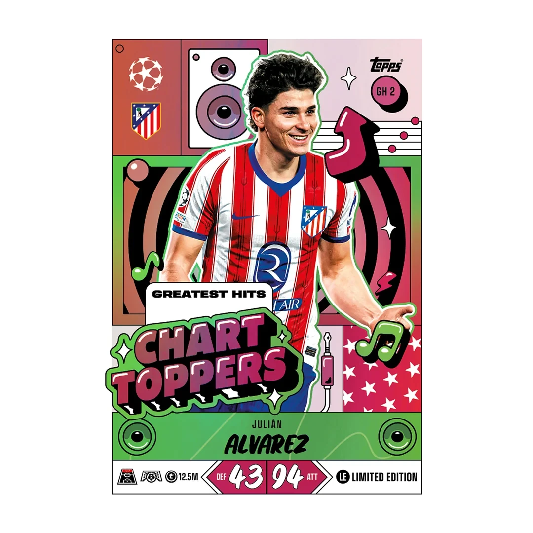 Topps 2026/27 UCC Match Attax Mega Tin Chart Toppers - Afbeelding 6