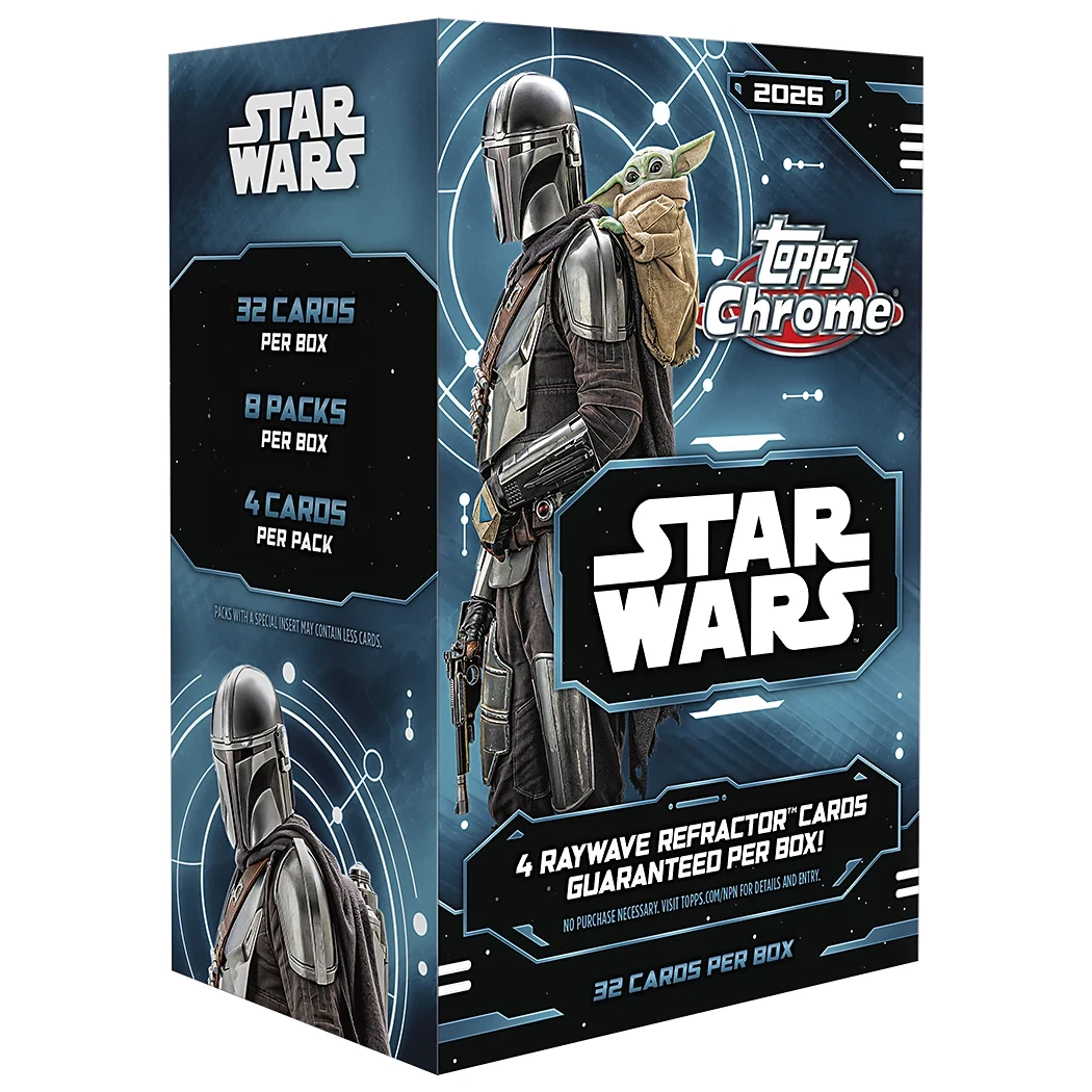 Topps 2026 Chrome Star Wars Value Box