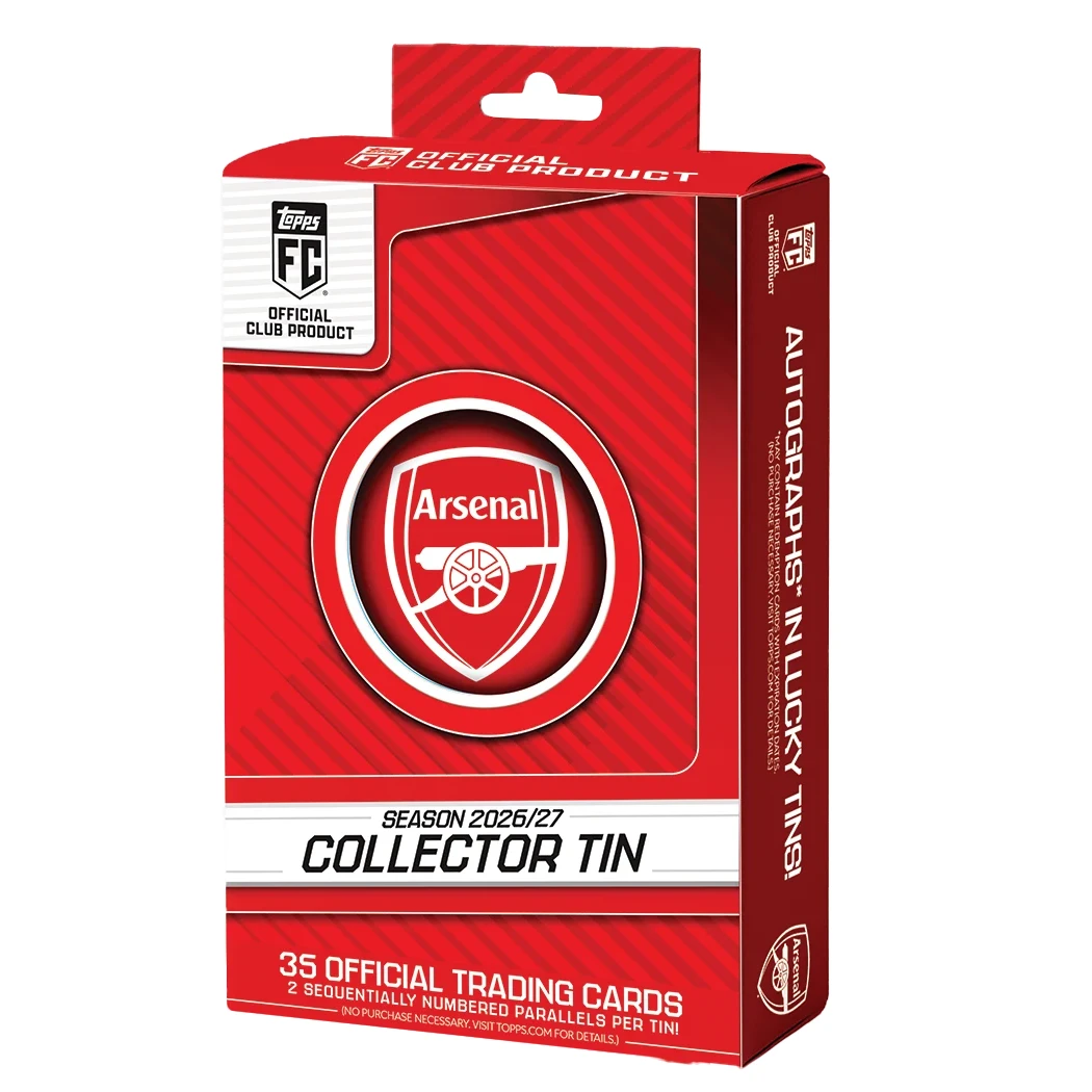 Topps 2026/27 Arsenal Collector Tin
