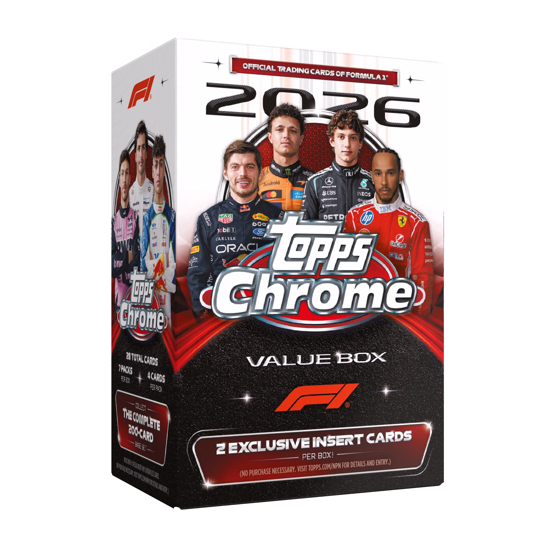 Topps 2026 Chrome Formula 1 Value Box